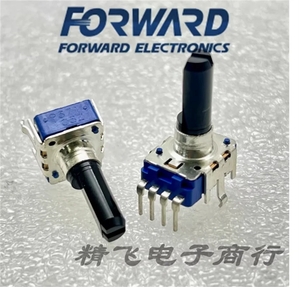 2 PCS Fuhua RD11K potentiometer mixing console volume adjustment single link 360 ° rotation Z10K axis length 18mm