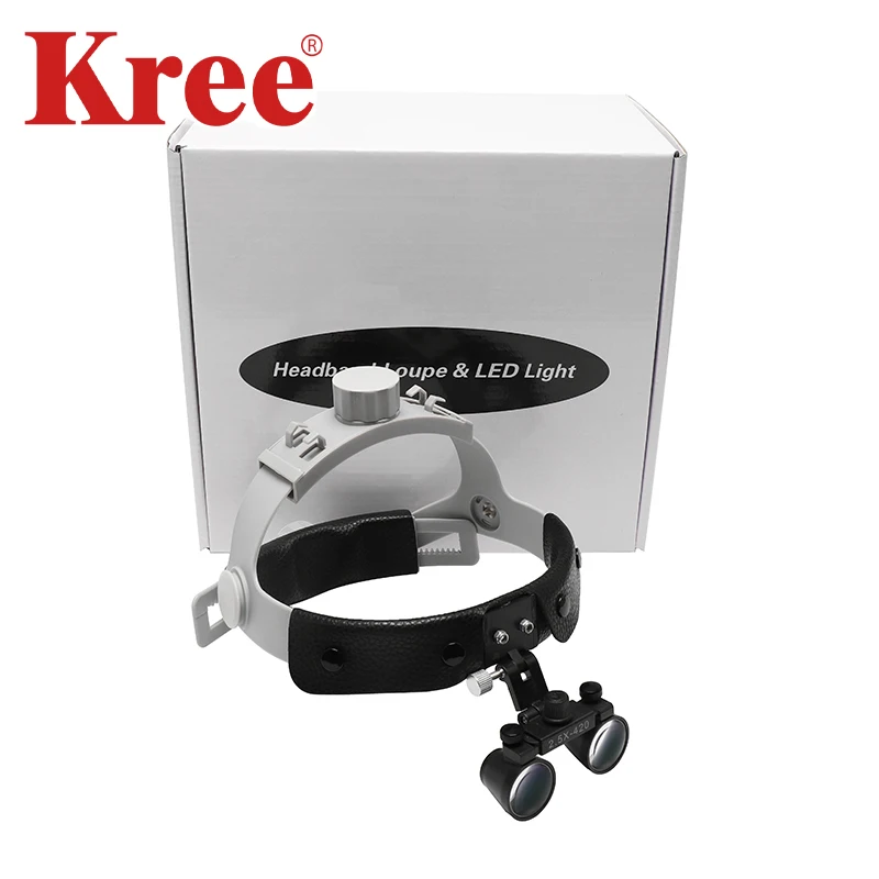 

Dental Glasses Loupe Headband Surgical 2.5X 3.5X Binocular Medical High Quality Dentists Tools