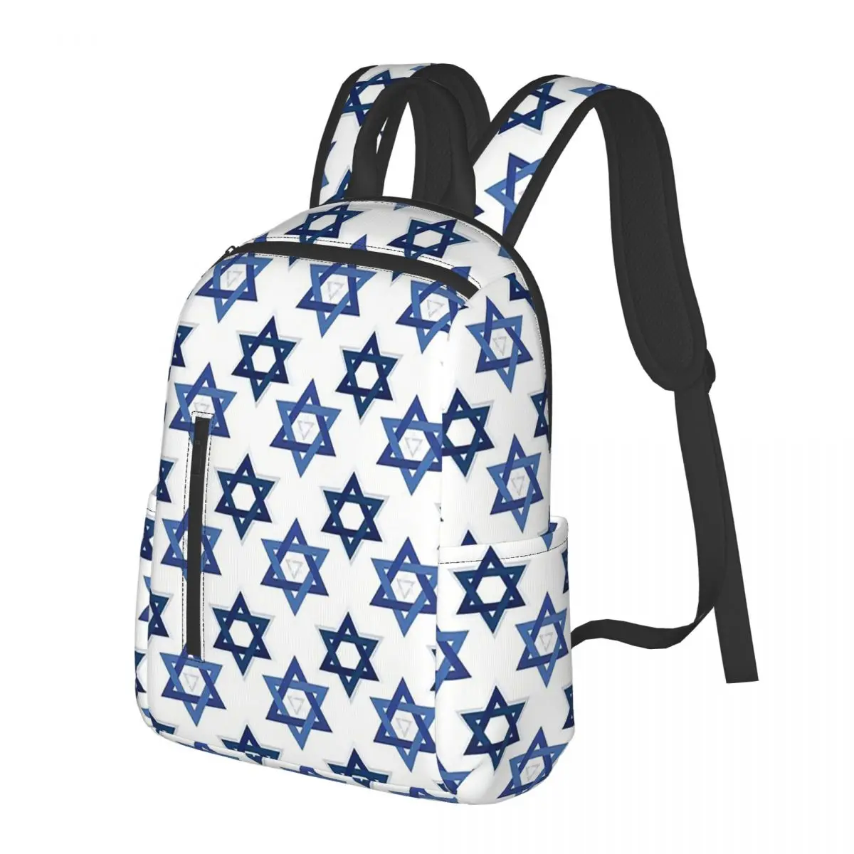 

Рюкзак «Звезда Давида» еврейский Израиль Маген Дэвид с геометрической гексаграммой, школьная сумка для мужчин и женщин, модная сумка для книг, сумки на плечо