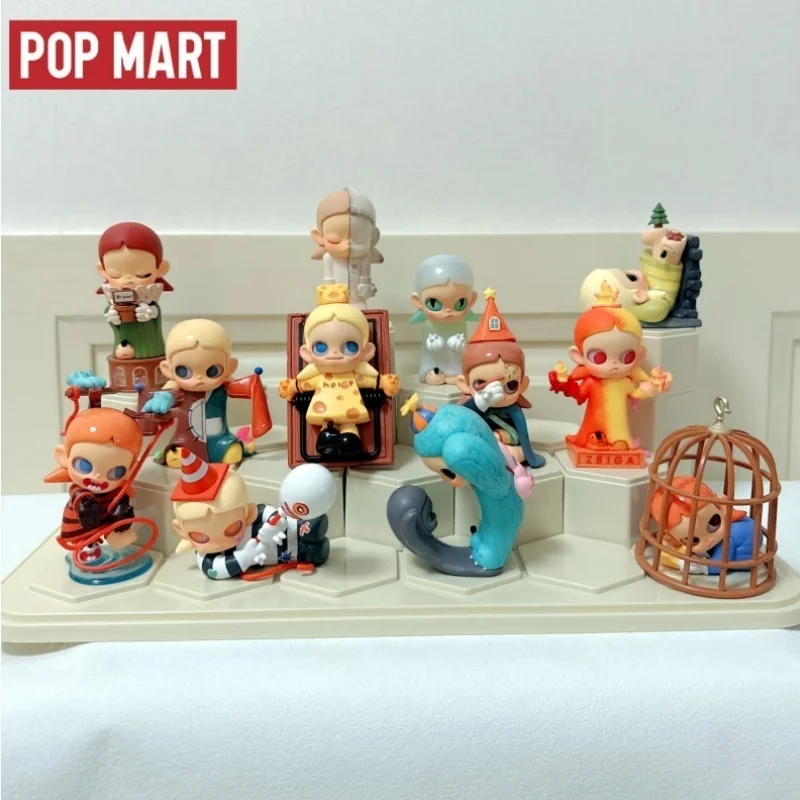

Оригинальная коллекционная фигурка POPMART Zsiga из серии "На данный момент нет взрослых", популярная игрушка-сюрприз, милая настольная кукла, украшение, подарок