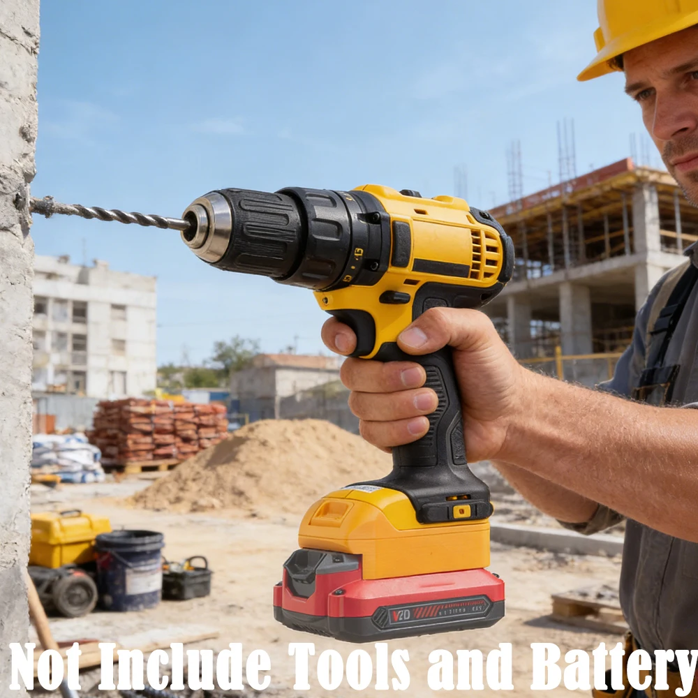 

Battery Adapter for Craftsman 20V V20 to For DeWalt 18V/20V Tools Converter for DeWalt Drill Driver Saw Power Tools(No Battery)