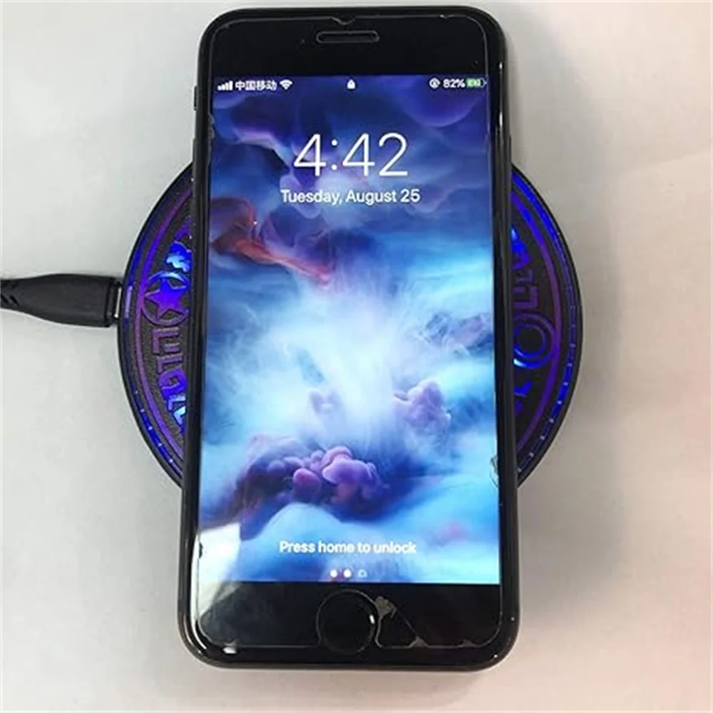 Magic Array Fast Charging Wireless Charger, 20W Luminous Magic Array, Desktop Style Ambient Light With Breathing Lighting Effect