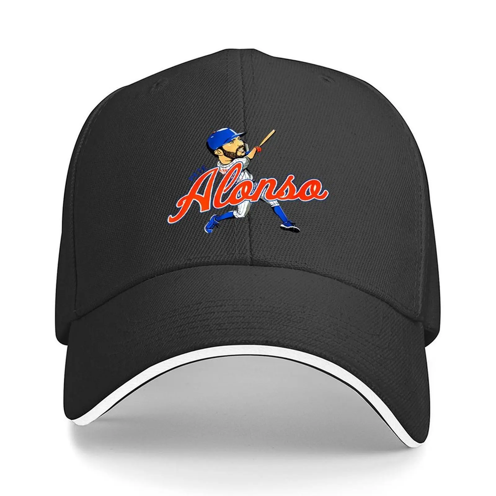 

Pete Alonso cartoon Baseball Cap dad hat Hat men Luxury Hat hiking Mens Women's