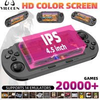 SF3000 Portable Handheld Game Console 4.5 Inch IPS Retro Game Machine Player 20000+ Games For PS1 SFC Gba Emulator Kid Gift