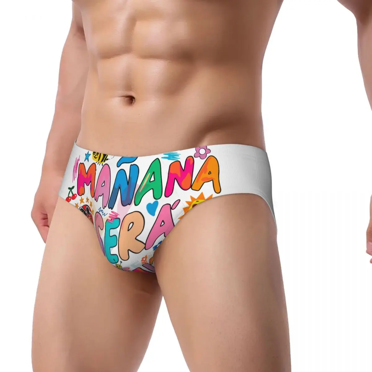 Custom Manana Sera Bonito Karol G Briefs Underwear Men Breathable Stretch Underpants