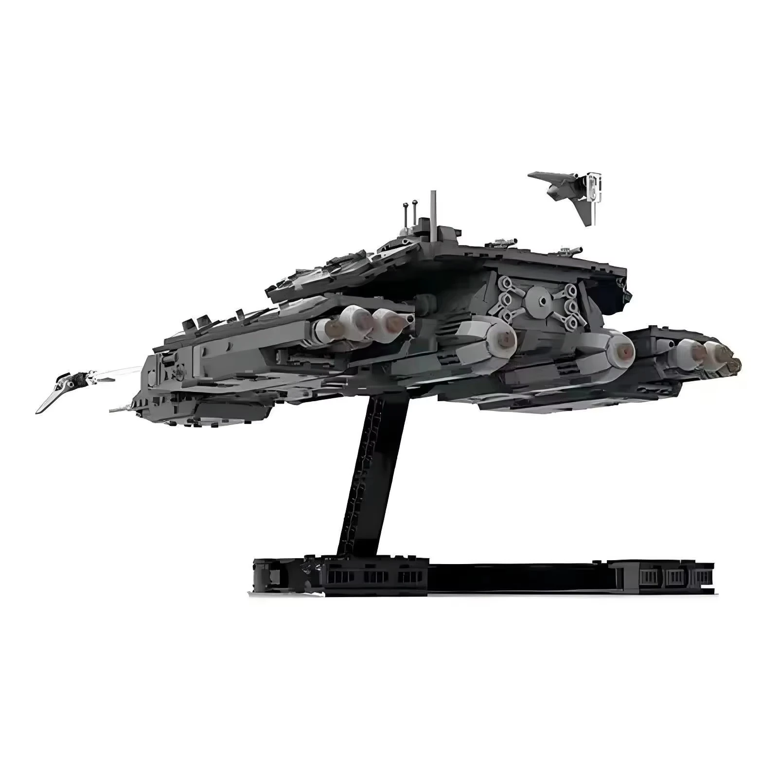 

New MOC Stargate BC-304 Daedalus Deep Space Aircraft Carrier Class Battlecruiser Model Building Blocks Set Toy Children Boy Gift