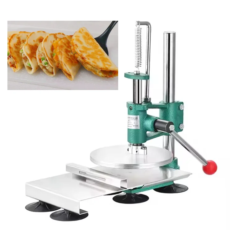 unique Hand Press Grab Cake Squeezing Machine Kitchen Manual Dough Round Presser Pizza Pastry Pressing Maker