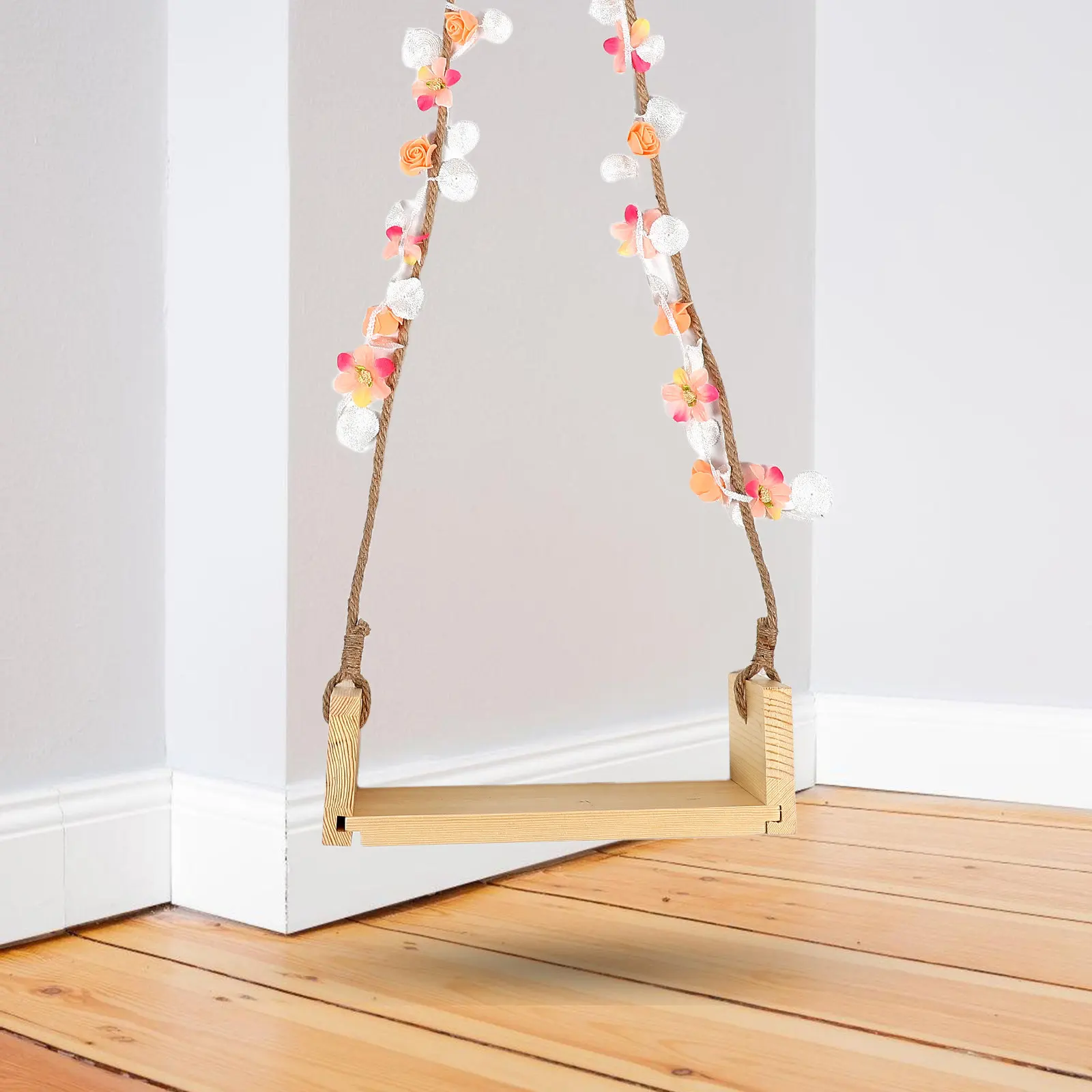 木製スイング小道具赤ちゃんの写真撮影新生児写真撮影保育園の装飾幼児写真小道具ベビーシャワーパーティーの装飾