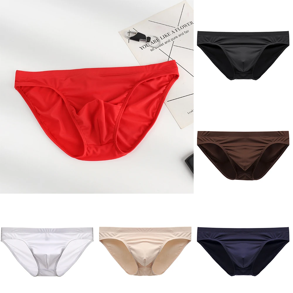 パンツ アンダーパンツ パンティー ジーンズ 下着 パンティー 男性下着 メンズ スムーズでセクシーなローライズ ポーチ ブリーフ 下着