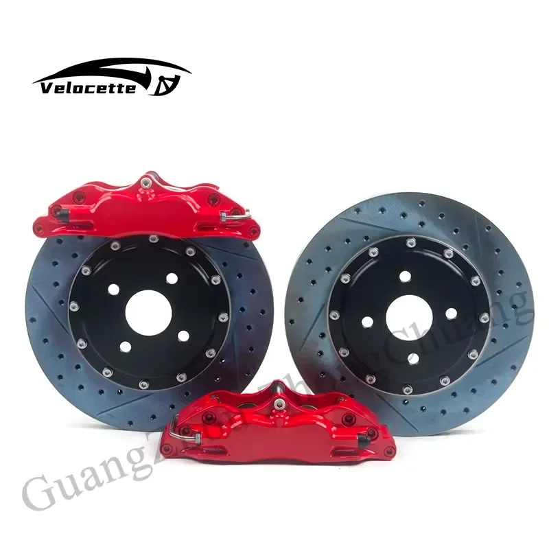 for Honda BREEZE VEZEL XR-V FIT LIFE Top Big Brake Kit 4 Piston for 16-17 Inch Wheels 300-330mm Disc