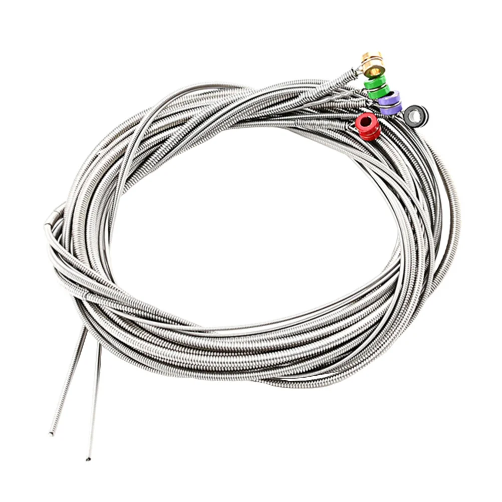 

1Set Stainless Steel Bass Strings Durable Music Wire String for Bass Professional Instrument Accessories Music Wire