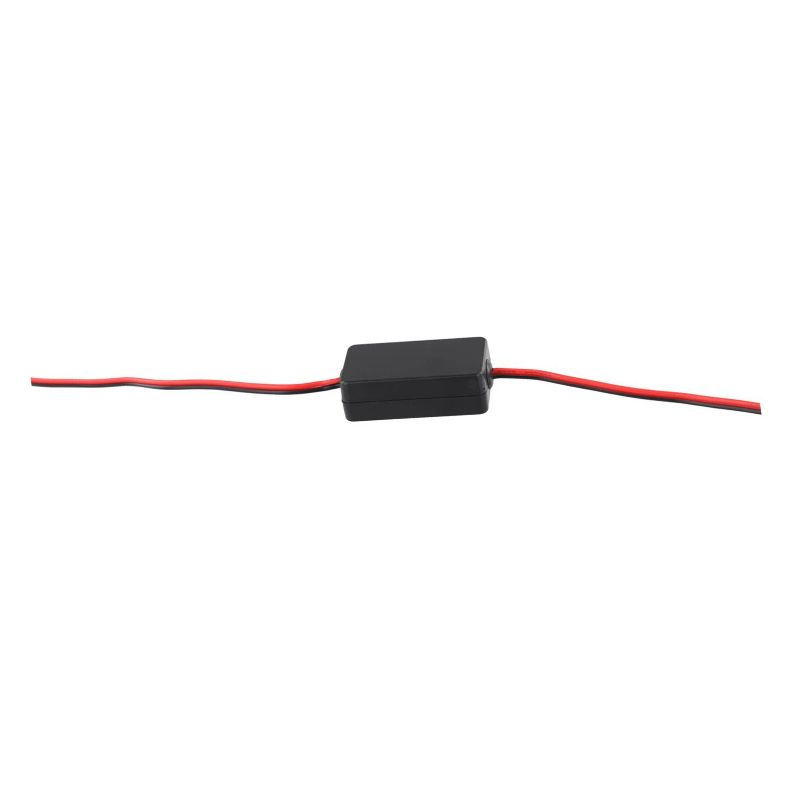 For Germany/American Car Series Reverse Camera Parts Power Filter 1 Pcs 12V DC Anti Flicker Black High Quality