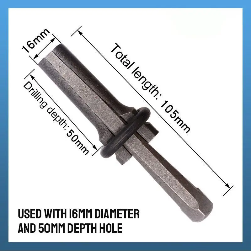 5 Set Metal Rock Splitter Hand Tools Plug Wedges Feather Shims Concrete Stone Splitting Tool Dropshipping 16/18mm