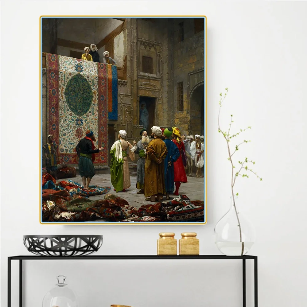 Jean-Leon Gerome ' The Carpet Merchant 