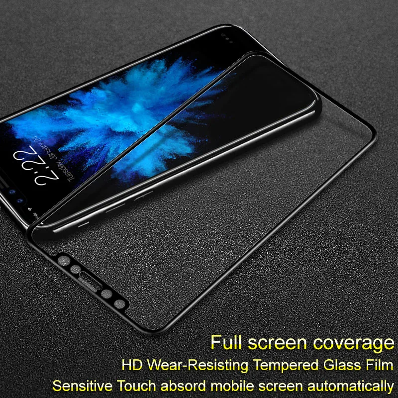 IMAK Pro+ Full Coverage Anti-explosion Tempered Glass Screen Protector for iPhone (2019) 5.8