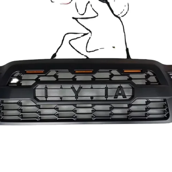 

High Quality Black Front Grille Car Center Mesh for TACOMA New ABS Material