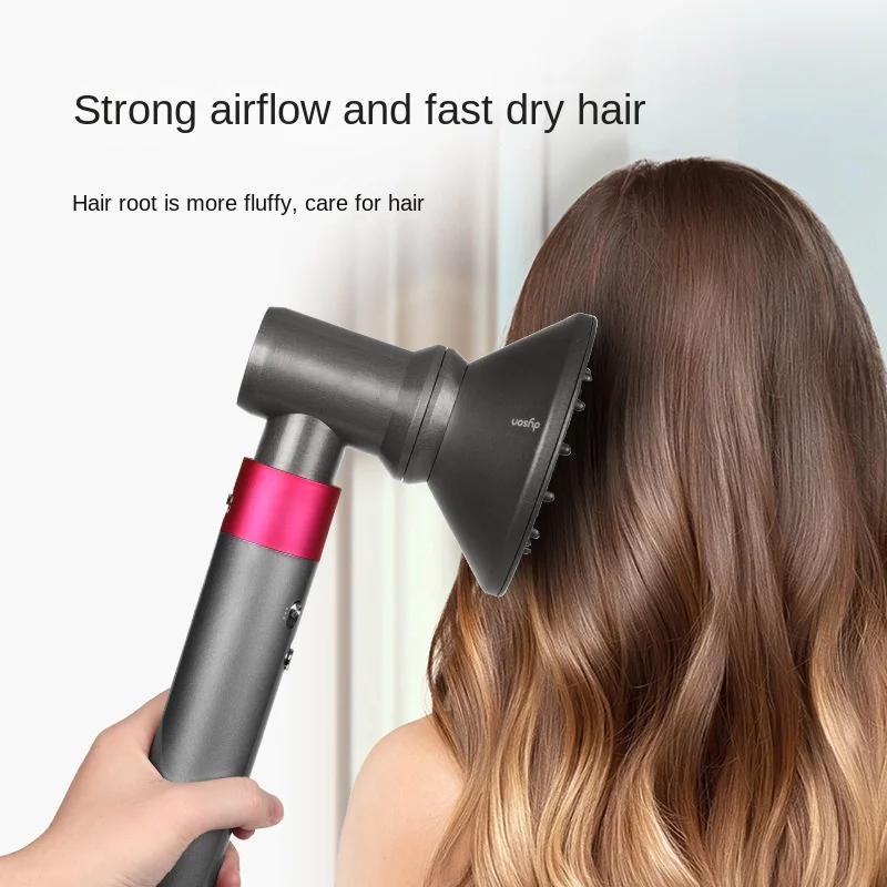 Suitable for Dyson Curling Iron, Hair Dryer, Adapter Air Nozzle Airwrap Shaper Diffuser Hood Air Nozzle Accessories