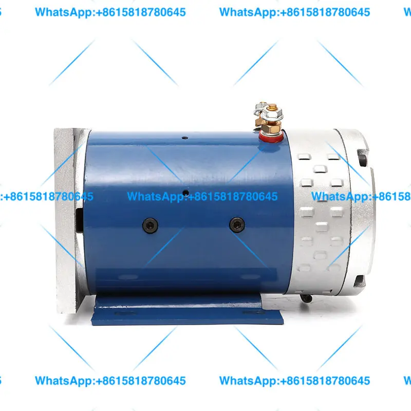 48V60V72V electric cleaning and sanitation vehicle tailboard power unit oil pump nine tooth spline long-term DC motor