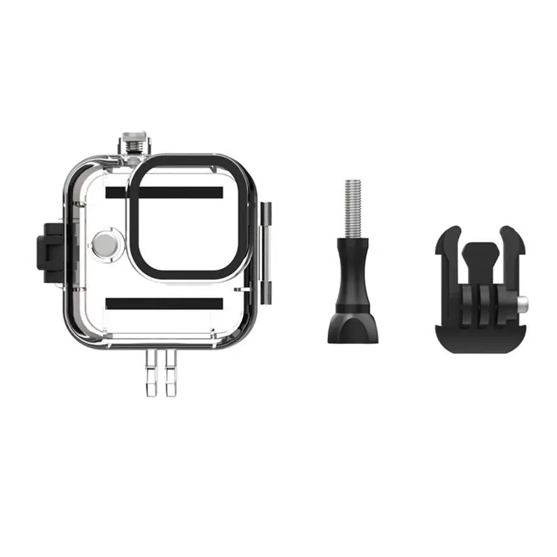 A72Z For 11 Mini 45M Waterproof Case Diving Protective Cover Housing Underwater Shell Sports Camera Accessories