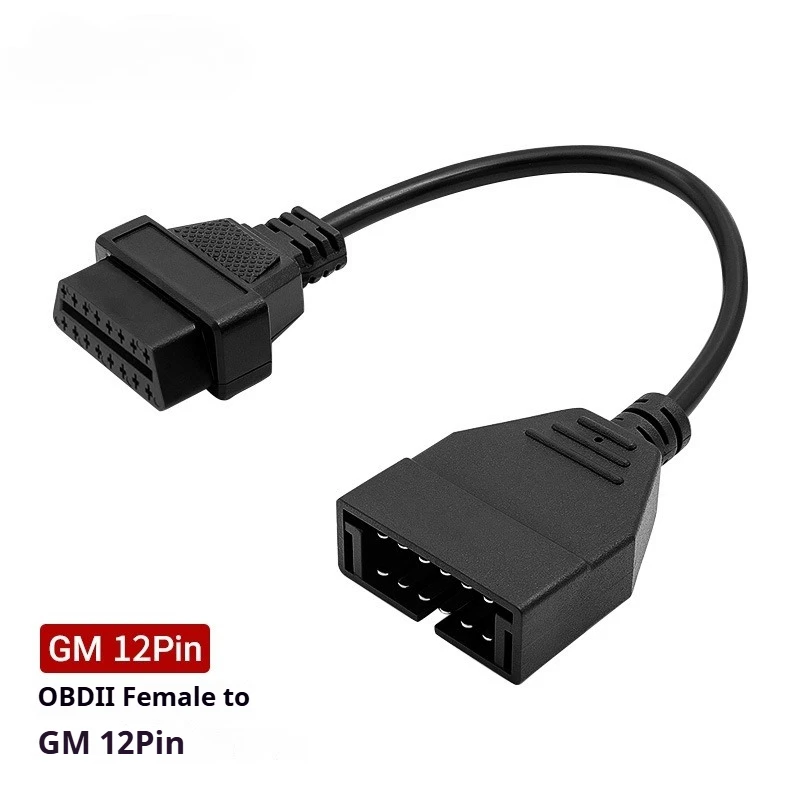 For GM 12pin To OBD1 To OBD2 16 Pin Connector easydiag accesorios para automóvil