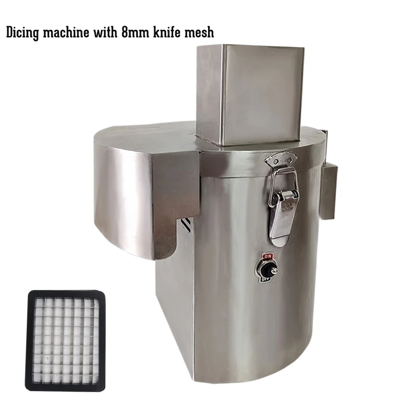 Commercial Vegetable Dicer Machine Electric Potato Carrot Taro Dicing Multi-function Automatic Radish Cube Cutter