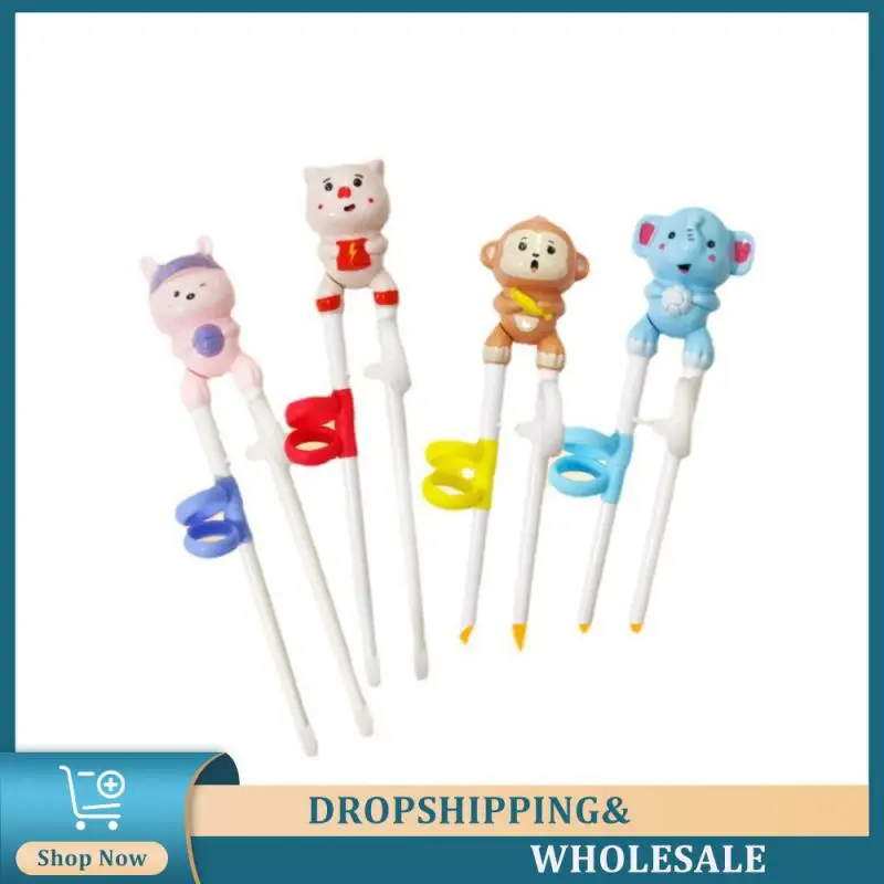 Cutlery Training Chopsticks Encourage Independent Eating Childrens Chopsticks Ergonomic Baby Self-feeding Utensils Non-slip