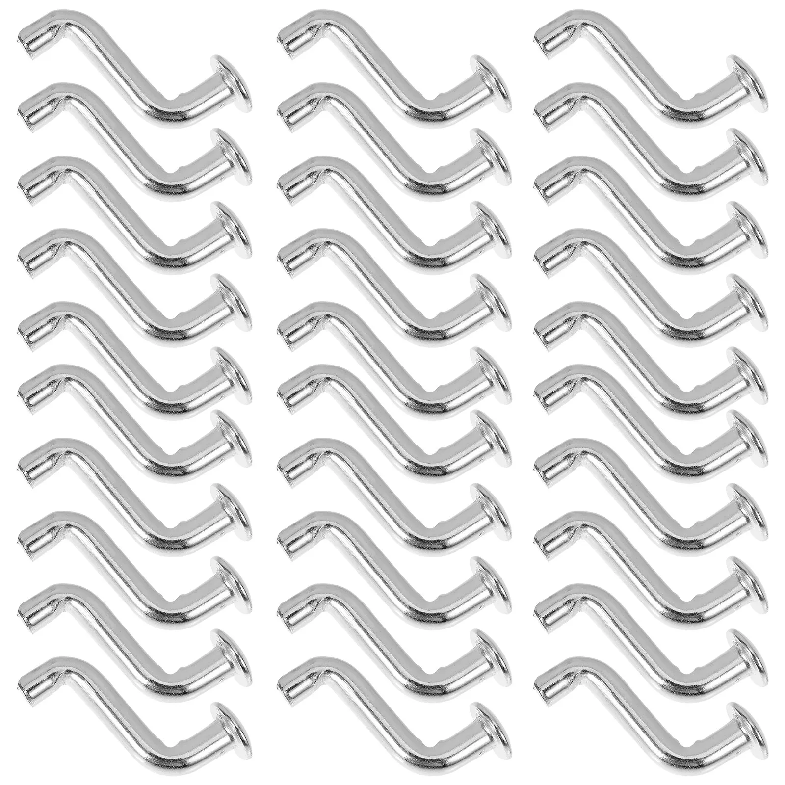 50Pcs Pallet Rack Drop Pin Heavy Duty J Bolt Safety Clip Pallet Racking Hooks Secure Locking Pins Industrial Warehouses