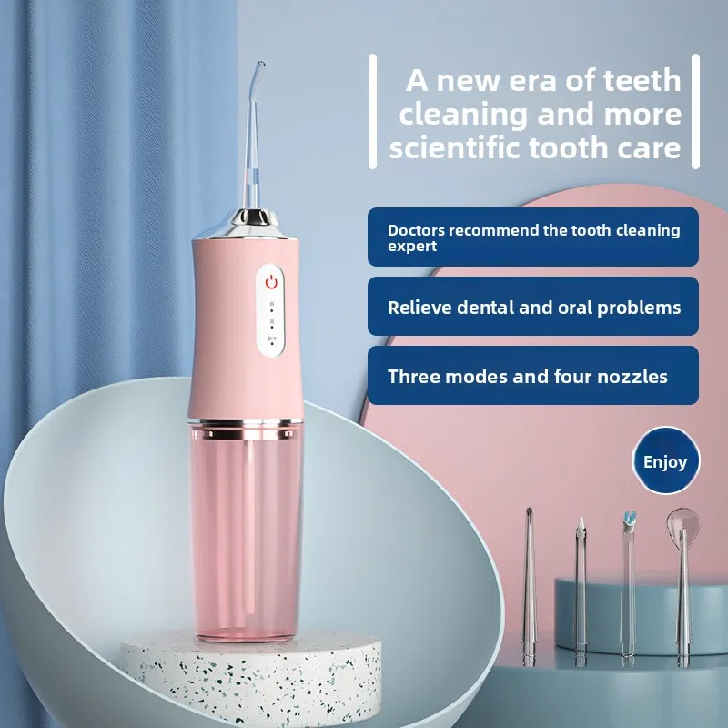 

Electric Water Floss, Intelligent Chip, Precise Pressure Control, 360 Degree Rotating Nozzle, Tooth Cleaning Device