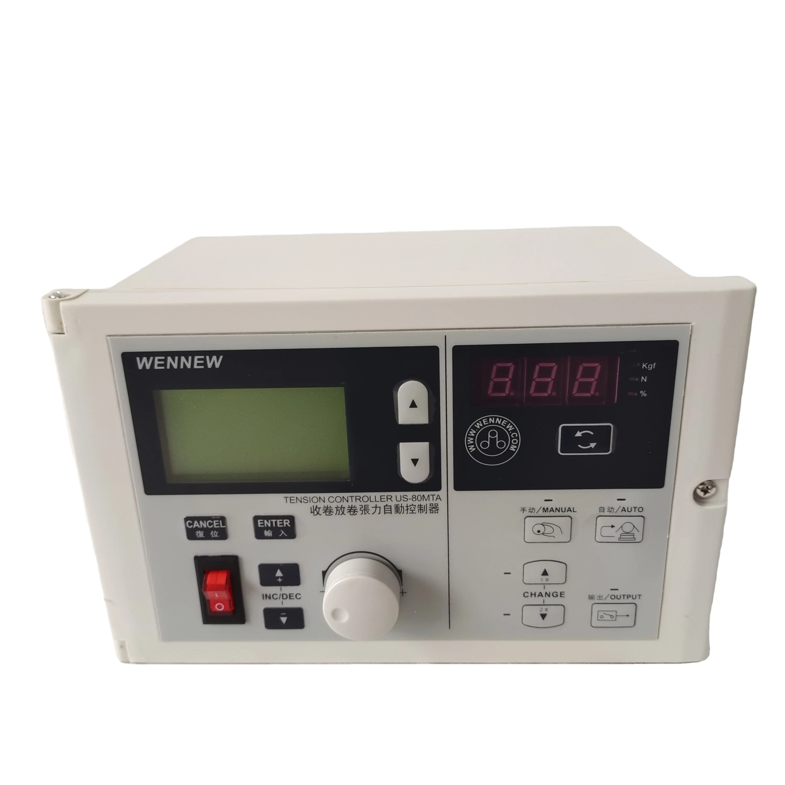 

WENNEW US-80MTA US-80MTA-E Unwind Rewind Automatic Tension Controller for Printing Machine