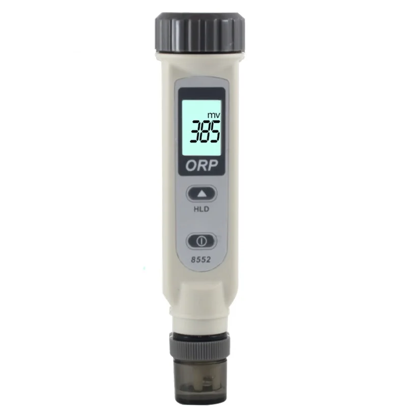 AZ8552 ORP Meter One Touch Big LCD Display Data-hold Auto-off Waterproof Housing Pen Style Water Level Quality Tester Sensor Spa