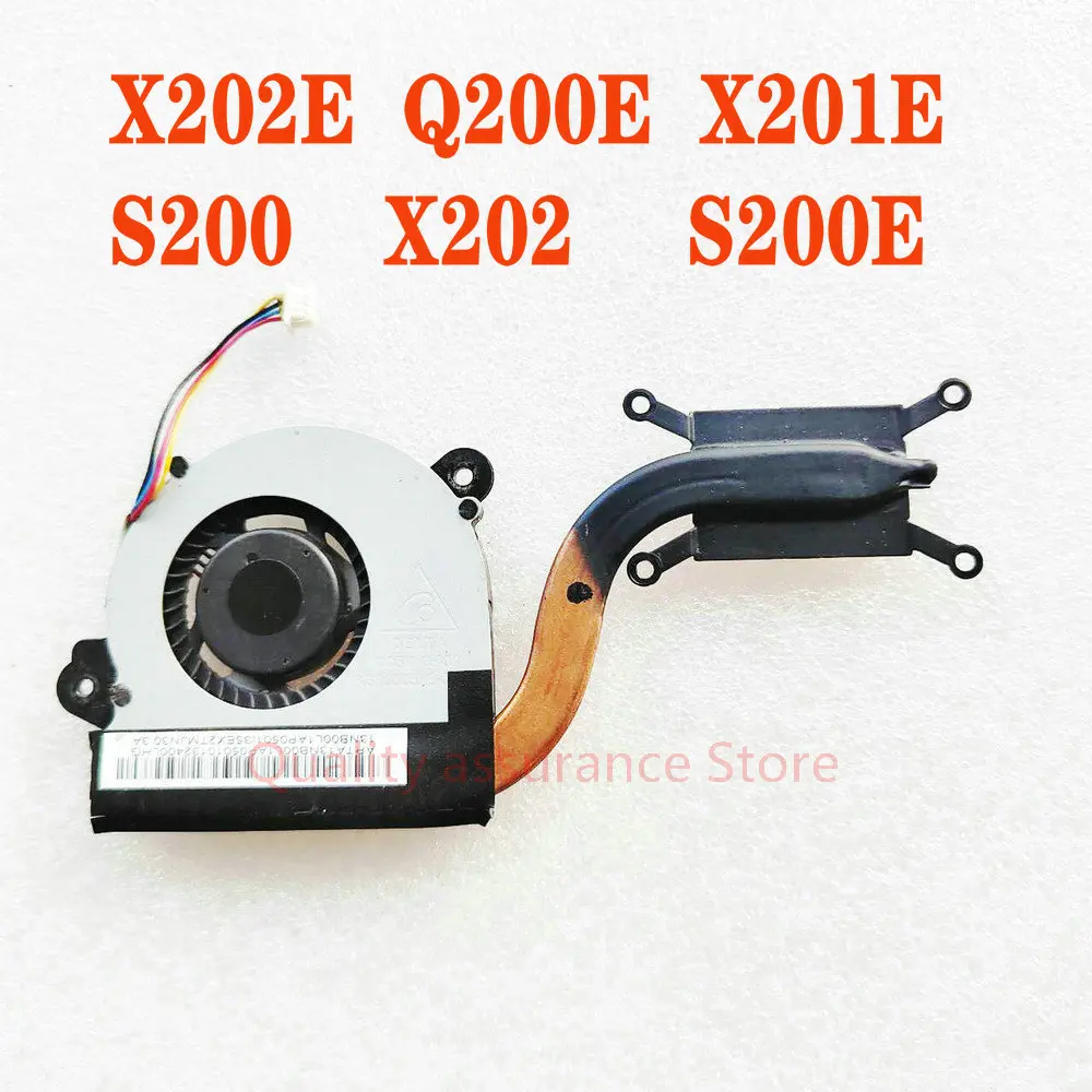 laptop CPU Cooling Heatsink FAN For ASUS S200 X202 S200E X202E Q200E X201E CPU Cooler