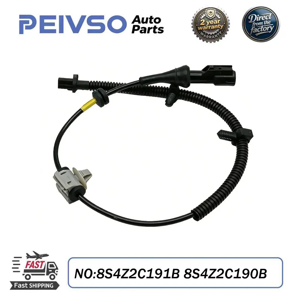 PEIVSO 8S4Z2C191B 8S4Z2C190B Sensor de velocidad de rueda ABS trasero izquierdo/derecho de alta calidad para Ford Focus 2008-2011 Ford Focus Europa 2010-2011