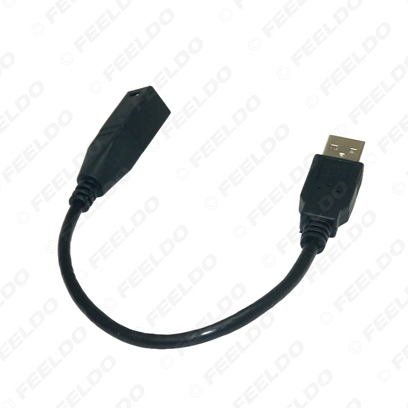 5Pcs Car Radio 2.0 USB Port Wiring Cable Adapter for Toyota Camry Verso Mazda Lexus GS350 Audio USB Cable view 4