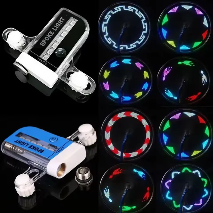 Colorful Bike Wheel…