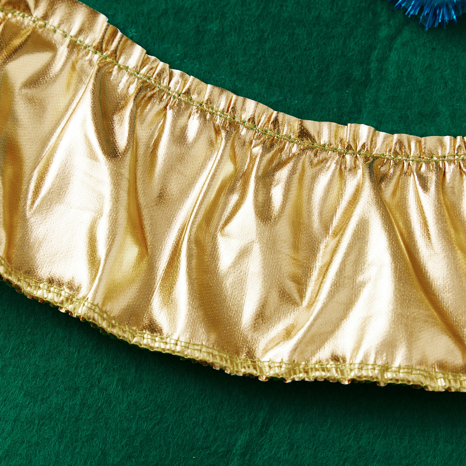 Kinder Weihnachtsbaum ärmelloser Kapuzenoverall für Jungen und Mädchen Puppenkleidung Weihnachtsfeier Cosplay Bühnenauftritt