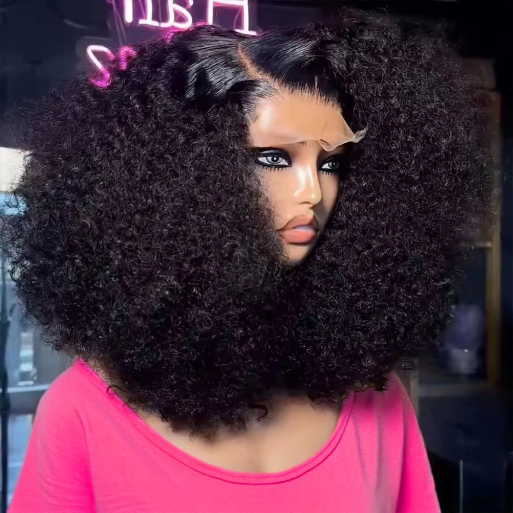 

250% Wear Go Glueless Bob Pre Cut Lace 7x5 13x4 Deep Wave Human Hair Wig 13x6 Curly HD Lace Frontal Wigs For Women Brazilian