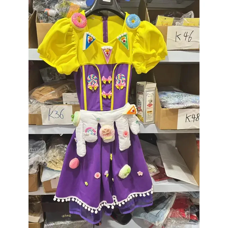 

CyAmusement Park, карнавальный костюм для косплея, комбинезон клоуна, костюм для вечеринки, парадный костюм, наряд для выступлений