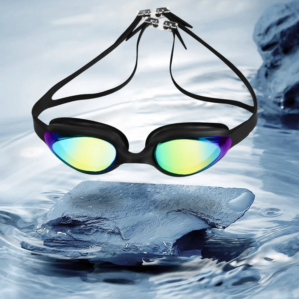 Swimming Goggles Professional Waterproof No Leaking Swim Eyewear Glasses Anti-fog UV Protection Swim Glasses For Men Women