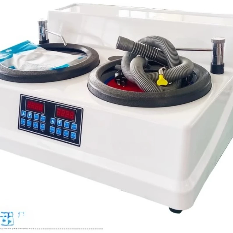 

LMP-3S Double Disc Metallographic Sample Grinding and Polishing Machine Grinding and Polishing Continuously Variable Speed