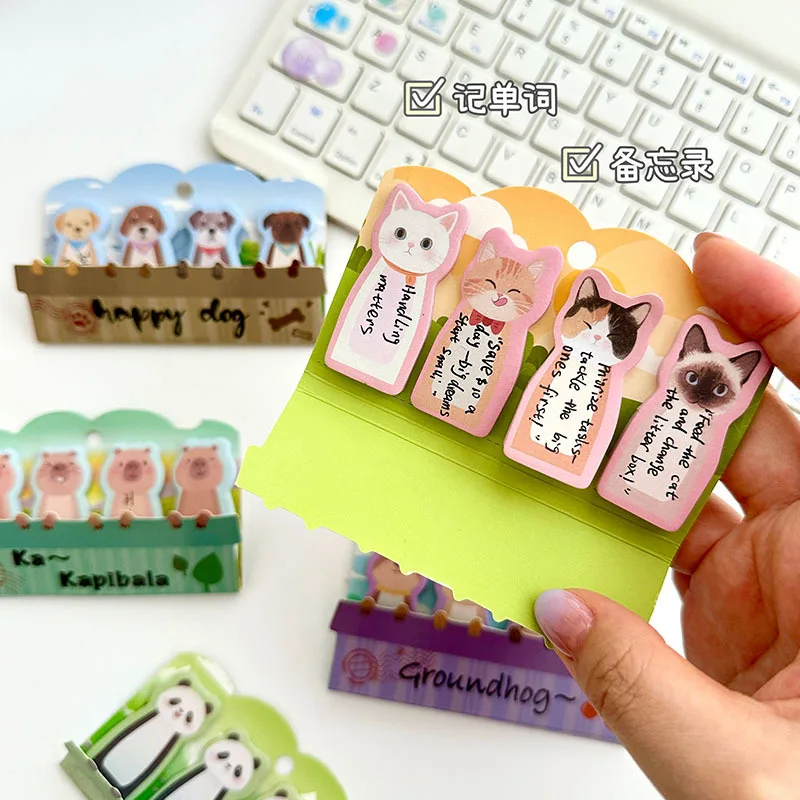 Kawai Stationery Thumb Notes Cute High Value Paper Students Use Special Shaped N Stickers Categorization Labels Wholesale Lovely