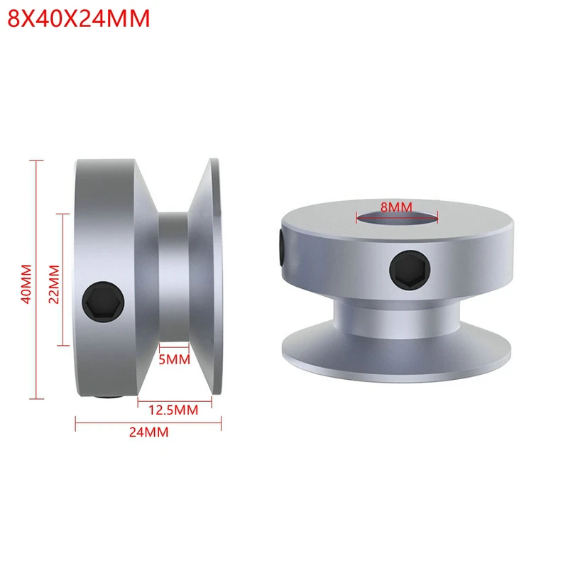 Single Groove,A-Type,V-Belt Pulley Single Slot Aluminum,Alloy Pulley 40MM 60MM 80MM 100MM 120MM