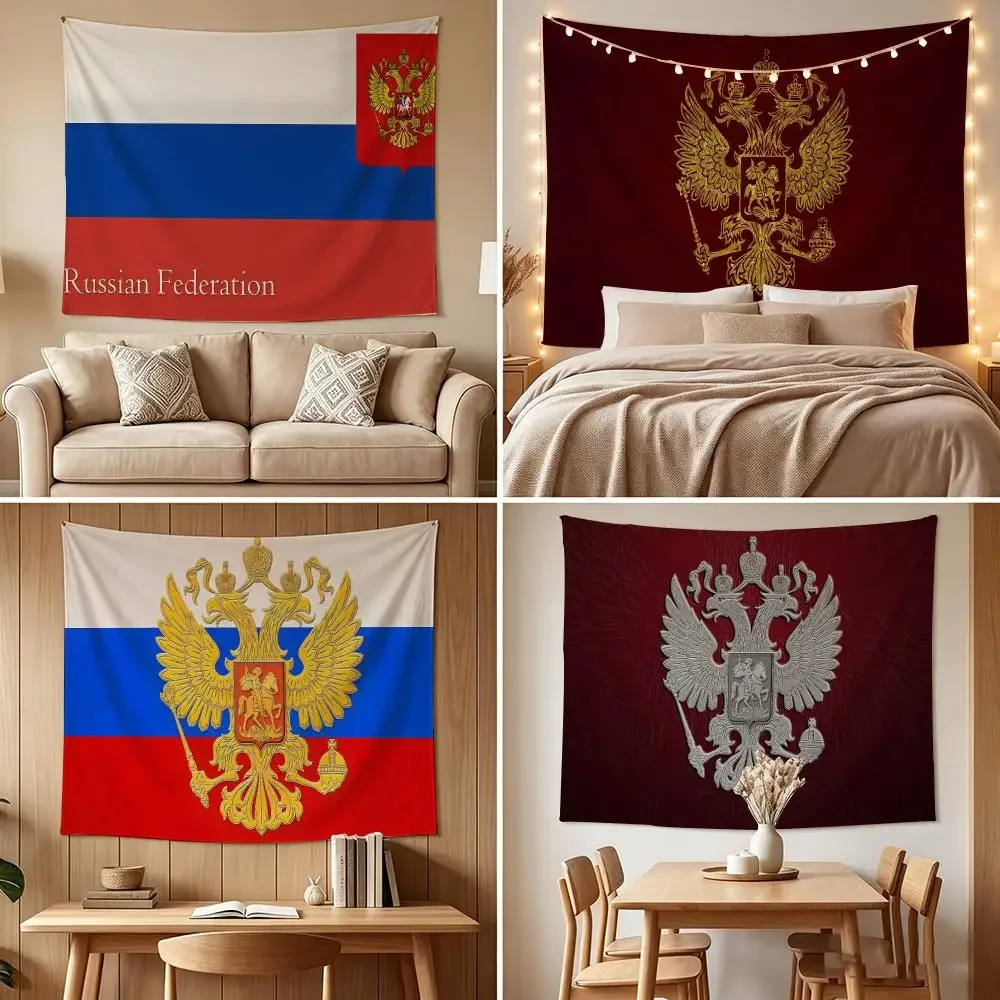 Presidium Of The Russian Federation Tapestry Custom Living Bedroom Party Dormitory Interior Wall Bohemian Decora Attached Clip