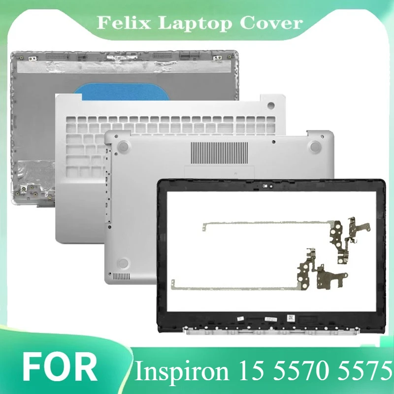 

For Inspiron 15 5570 5575 New Laptop LCD Back Cover/Front Bezel/Palmrest/Hinges/Bottom Case 02DVTX