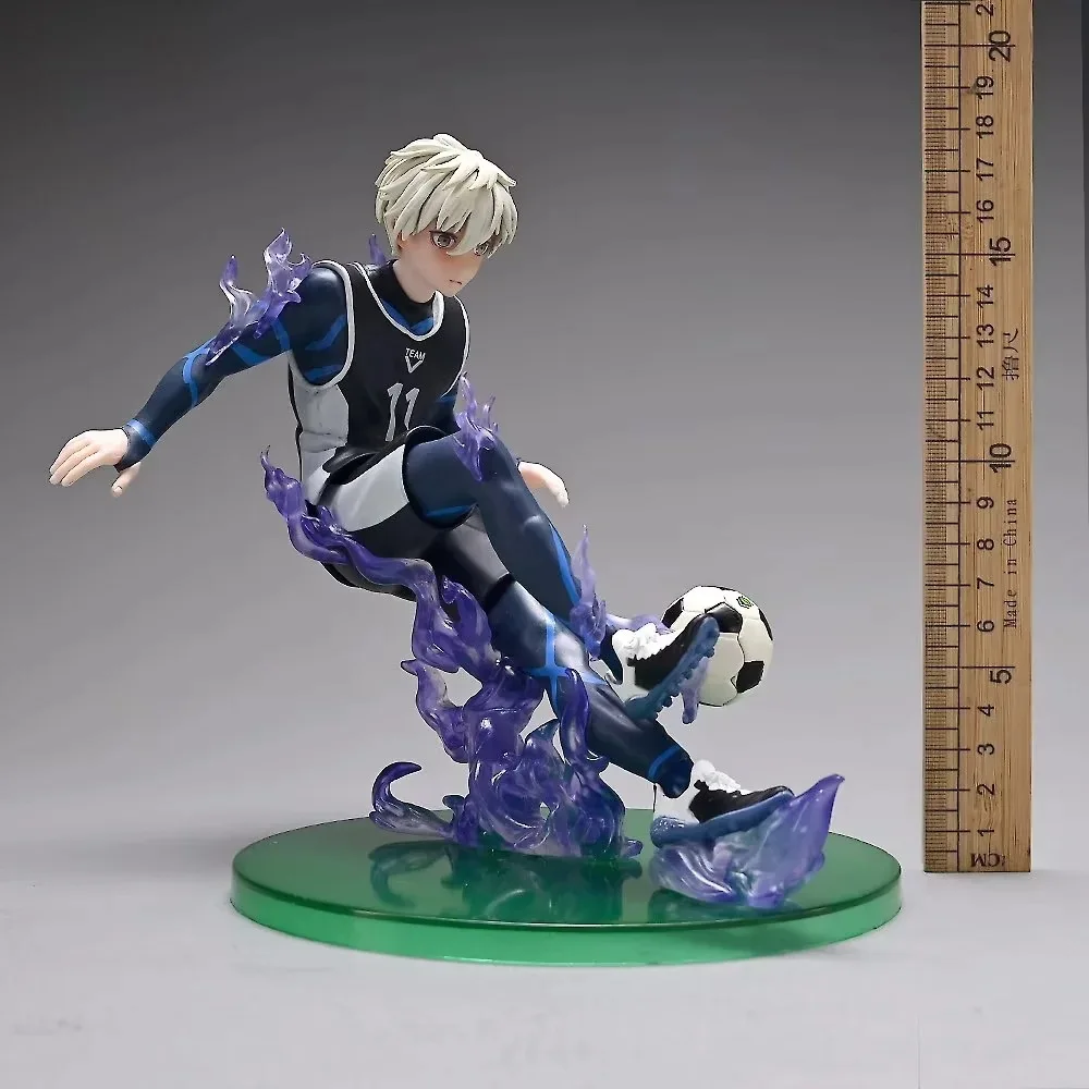 Figuras de acción de Seishiro, modelos de Pvc, juguetes coleccionables, regalos de adorno, Blue Lock, Nagi Seishiro