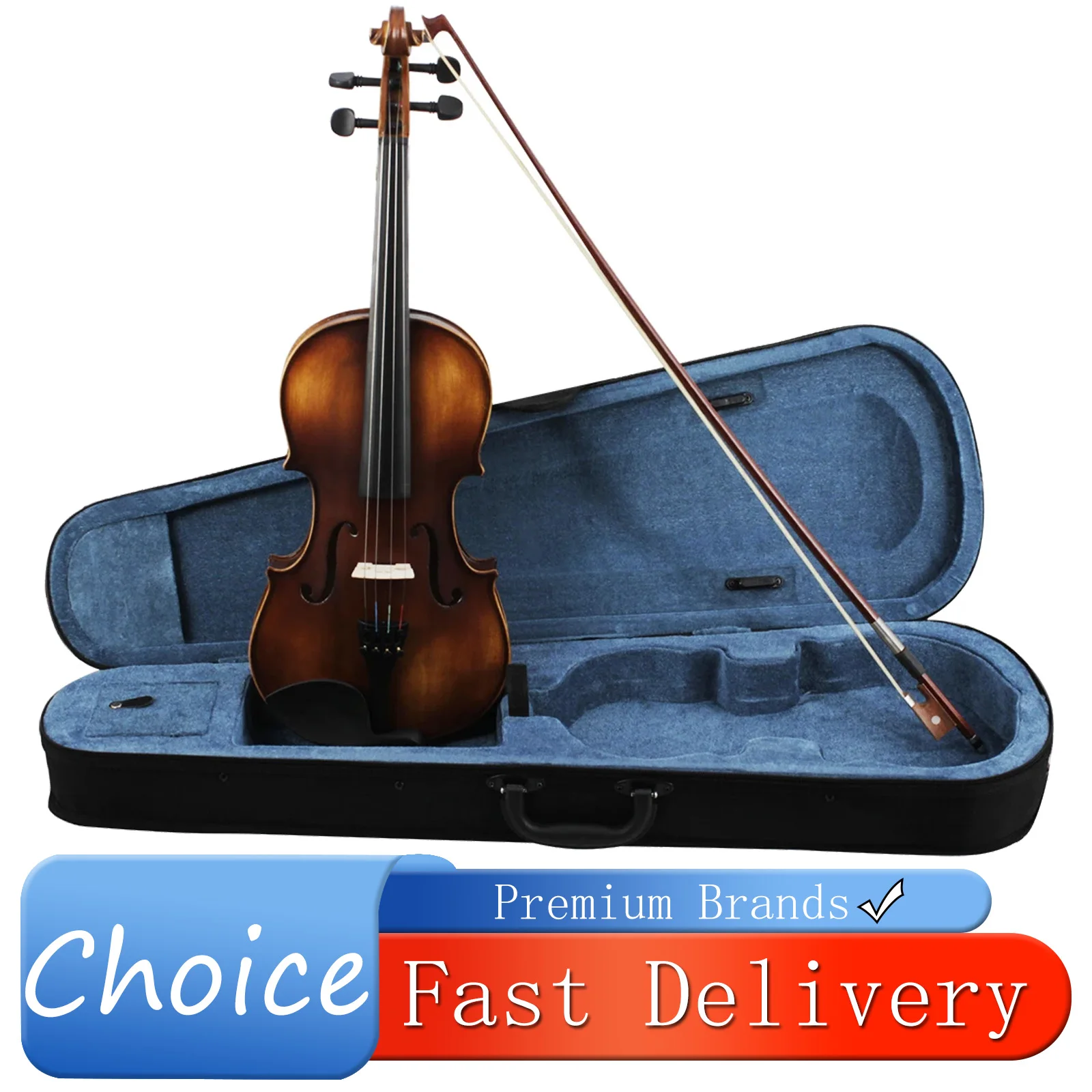 

Astonvilla 4/4 Violin AV-508 Spruce + Maple Material Violin Professional Beginner Violin With Violin Case Bag Bow Accessories