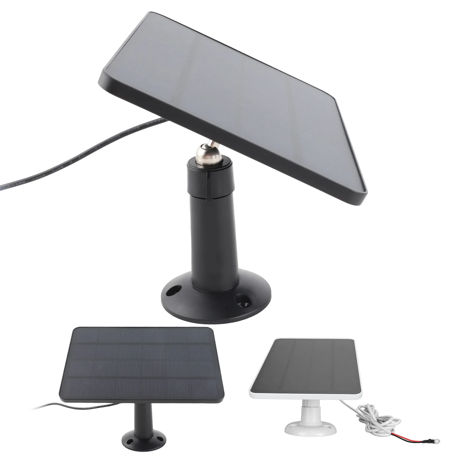 Solar Panel Camera  Weatherproof 10W IP66 Waterproof Doorbell Solar Panel  5V for Doorbell 3 for Doorbell 4 Plus