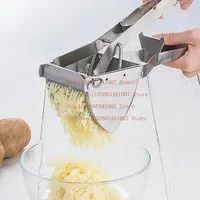 Stainless Steel Potato Press, Potato Masher, Potato Masher, Fruit Lemon Juicer, Vegetable Filling Squeezer
