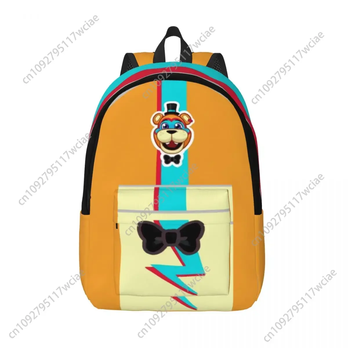 

Glamrock F-FREDDYS Backpack Male Fazbear Entertainment Lightweight Backpacks High School Bags Sport Design Rucksack Xmas Gift