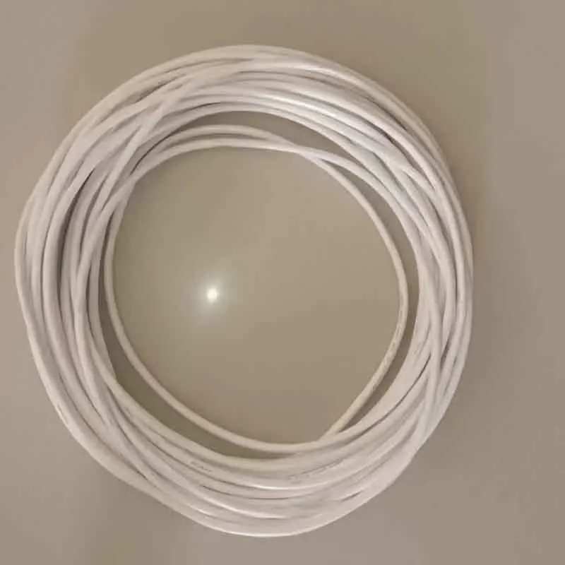 Sheathed Electrical Cable 6 cores Pin Plenum Speaker Cable Retardant White RVV Series wirings 20Awg Electric wire Clearance sale