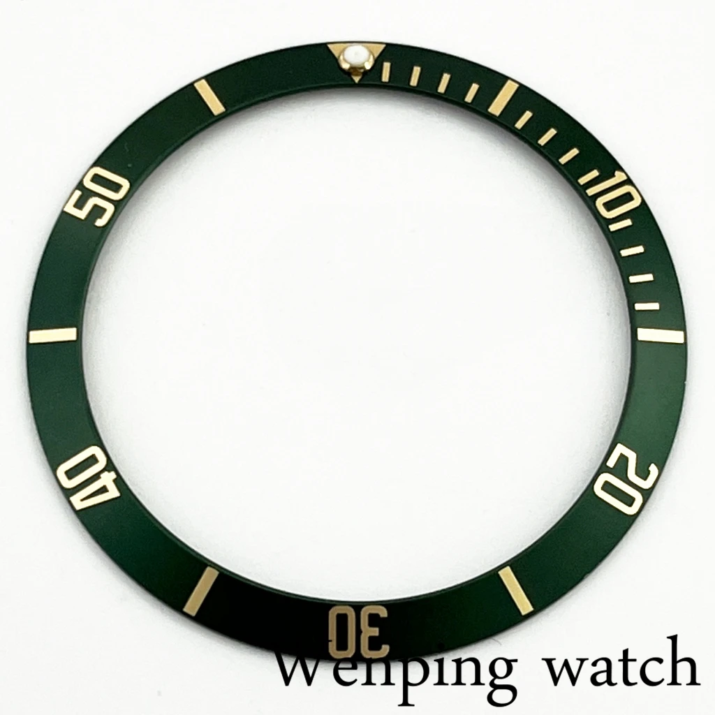 New 39.5mm High Quality Aluminium Bezel Insert Fit 41mm Watch Case Mens Watch GMT Bezel